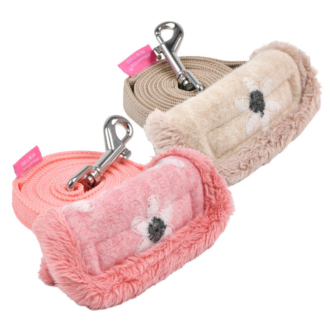 Pinkaholic Nanala Leash Beige - Premium hondenriem > hondenlijn from Pinkaholic - Just €18.99! Shop now at Frenkiezdogshop