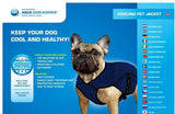 Animal Coolkeeper Pet Jacket - Premium cooling > koelvest from Doxtasy/Animal Gear - Just €21.99! Shop now at Frenkiezdogshop