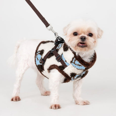 Puppia Max Vest Harness – Model V Blue hondentuig > honden harnas > overige modellen Small