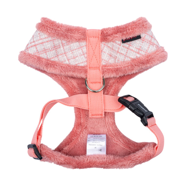 Puppia Oscar Harness model A Indian Pink