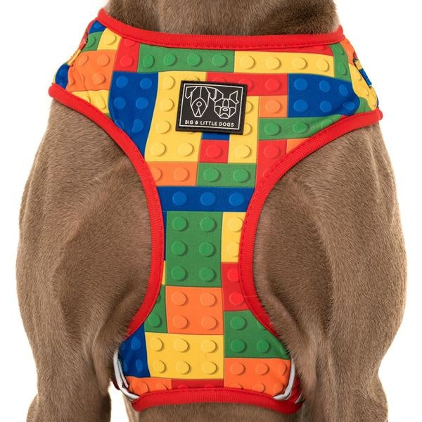 Big and Little Dogs Adjustable Dog Harness Blocktastic ( XXS ) - Premium hondentuig > honden harnas from Big and Little Dogs - Just €19.99! Shop now at Frenkiezdogshop