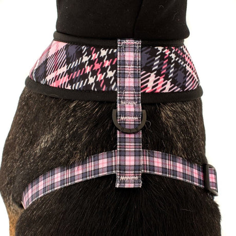 Big and Little Dogs Hoody Harness Pretty In Pink ( XSMALL ) hondentuig > honden harnas > model A X - Small