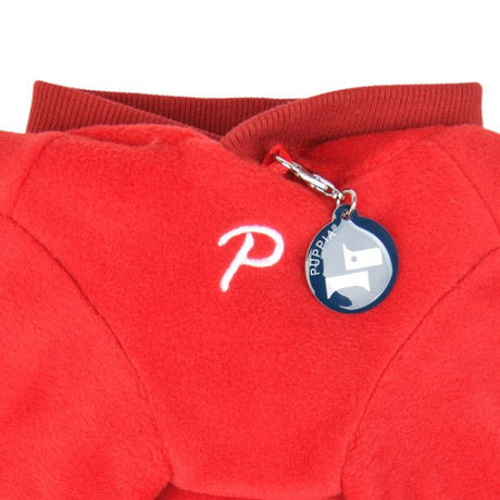 Puppia Blitzen Kerst Hoodie Red Hondenkleding > Hondentrui Small