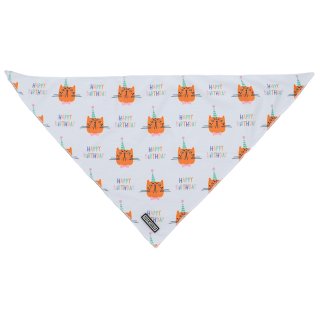 Little Kitty Cat Bandana Happy Birthday - Premium Kattenkleding > bandana from Little Kitty - Just €8.99! Shop now at Frenkiezdogshop