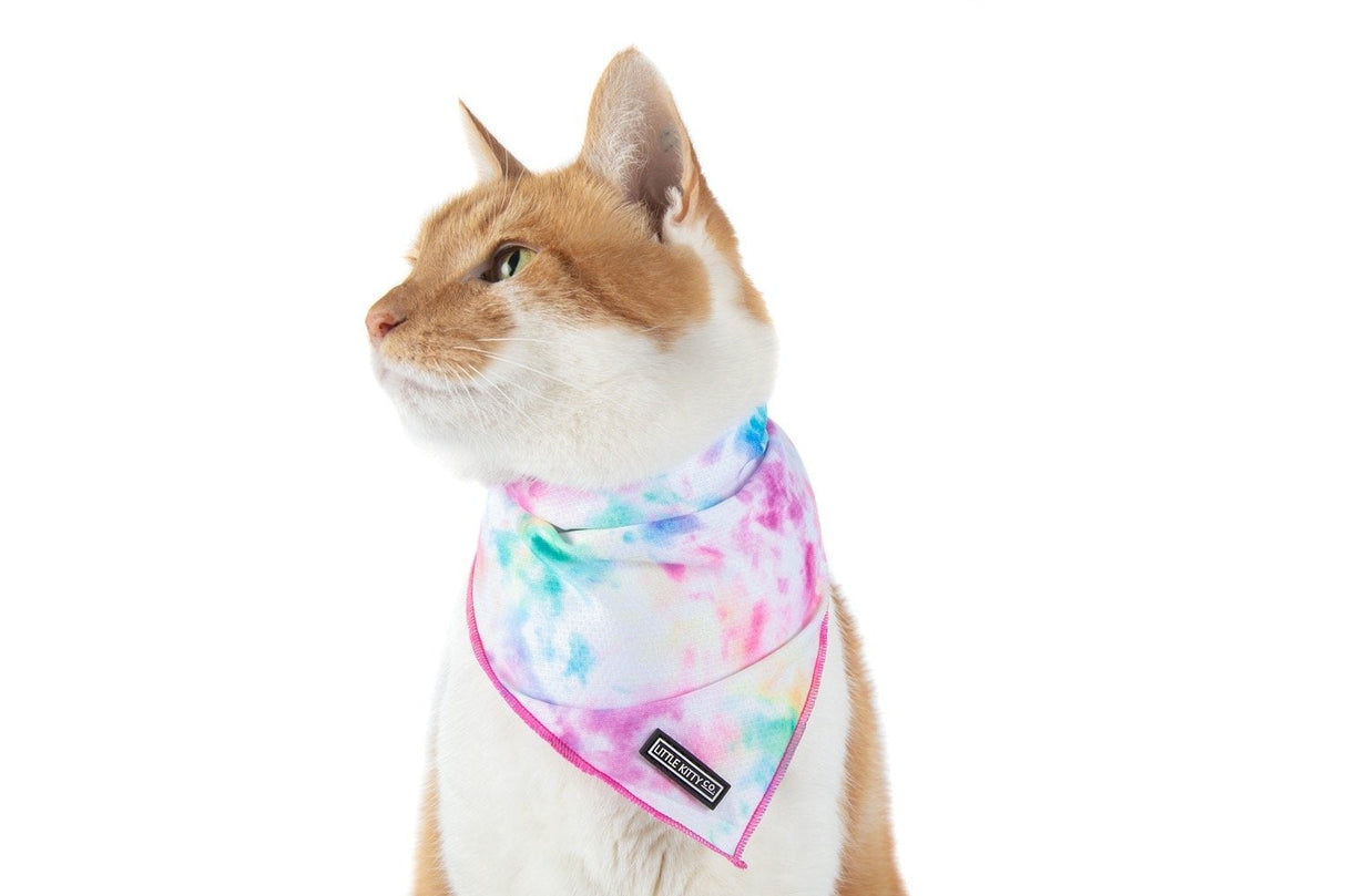 Little Kitty Cat Bandana Cotton Candy - Premium Kattenkleding > bandana from Little Kitty - Just €8.99! Shop now at Frenkiezdogshop