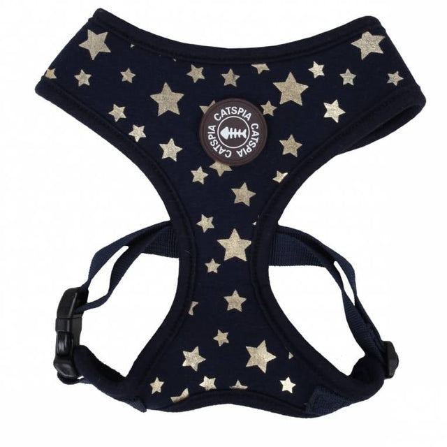 Catspia Katten Tuigje Milky Way Navy (Alleen Large) - Premium Kattentuig > kattenharnas from Catspia - Just €22.99! Shop now at Frenkiezdogshop