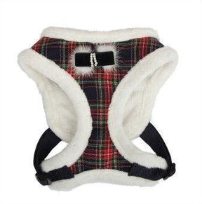 Pinkaholic Checkered Snugfit Harness Navy hondentuig > honden harnas > overige modellen Small