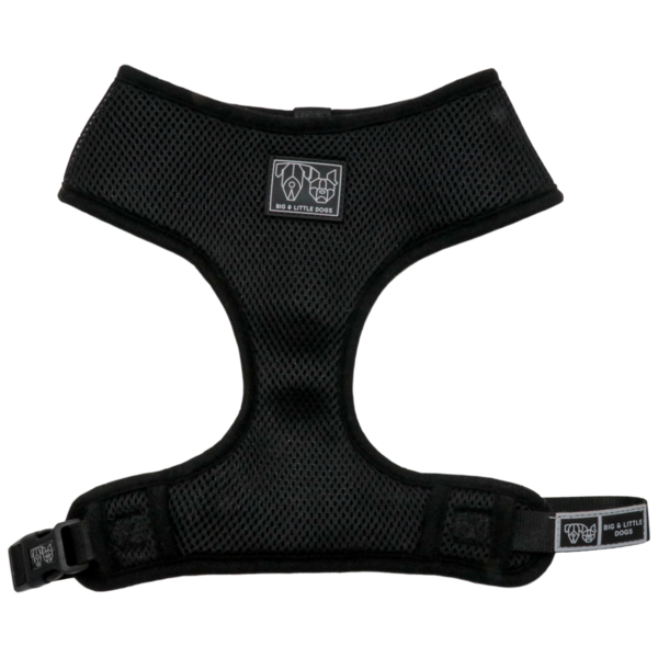 Big and Little Dogs Classic Harness Black XS M XXL Shop hondentuig honden harnas Online at Frenkiezdogshop