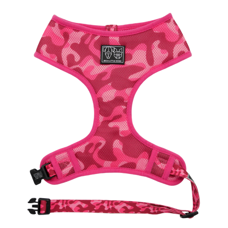 Big & Little Dogs Classic Harness Pink Camo ( XXLARGE ) - Premium hondentuig > honden harnas from Big and Little Dogs - Just €19.99! Shop now at Frenkiezdogshop