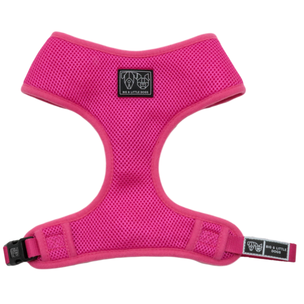 Big and Little Dogs Classic Harness Hot Pink - Premium hondentuig > honden harnas from Big and Little Dogs - Just €13.99! Shop now at Frenkiezdogshop