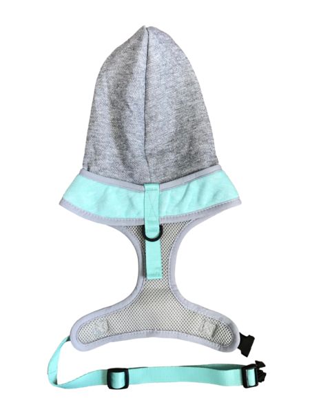 Big and Little Dogs Hoody Harness Classic Teal ( X Small & Small ) - Premium hondentuig > honden harnas from Big and Little Dogs - Just €24.99! Shop now at Frenkiezdogshop