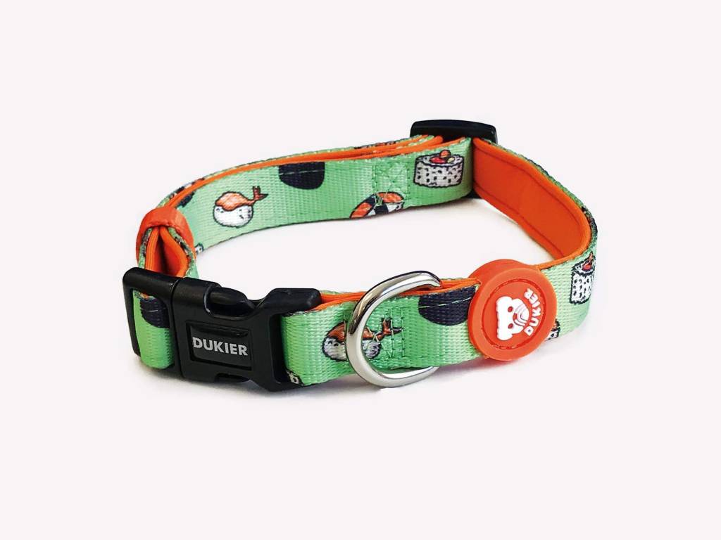 Dukier halsband collar Sushi - Premium halsband > hondenhalsband from Dukier - Just €14.99! Shop now at Frenkiezdogshop