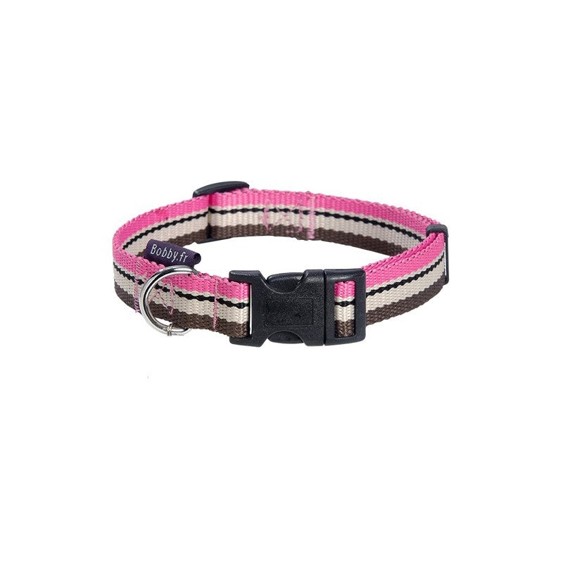 Bobby SURF collar Pink - Premium halsband > hondenhalsband from Bobby - Just €14.99! Shop now at Frenkiezdogshop