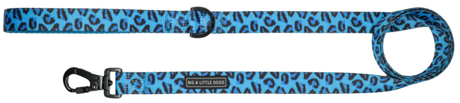 Big and Little Dogs Lijn Blue Leopard - Premium hondenriem > hondenlijn from Big and Little Dogs - Just €19.99! Shop now at Frenkiezdogshop