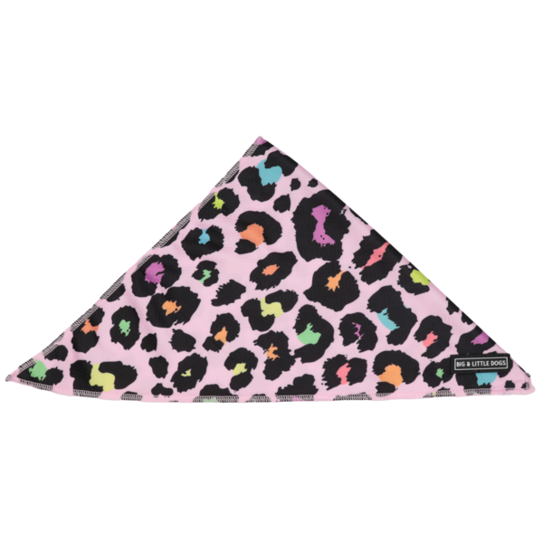 Big  and Little dogs Bandana  Spotted Leopard - Premium Bandana > Hondenbandana from Big and Little Dogs - Just €9.99! Shop now at Frenkiezdogshop