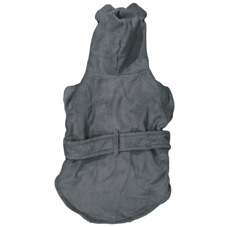 Big and Little Dogs Badjas Charcoal Hondenbadjas > Dogrobe X - Small