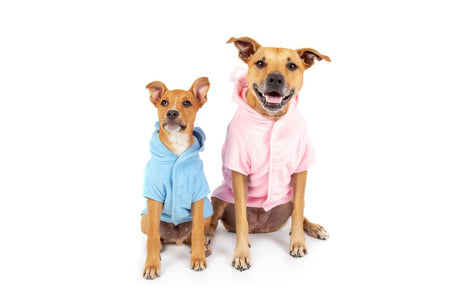 Big and Little Dogs Badjas Pretty in Pink - Premium Hondenbadjas > Dogrobe from Big and Little Dogs - Just €19.99! Shop now at Frenkiezdogshop