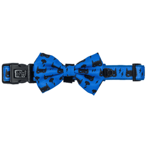 Big and Little Dogs Collar & Bow - tie Bat - Dog halsband > hondenhalsband X - Small