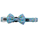 Big and Little Dogs Collar & Bow-tie Blue Confetti - Premium Hondenstrik > strik from Big and Little Dogs - Just €16.99! Shop now at Frenkiezdogshop