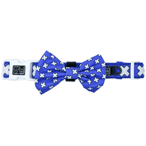 Big and Little Dogs Halsband Blue X's halsband > hondenhalsband X - Small