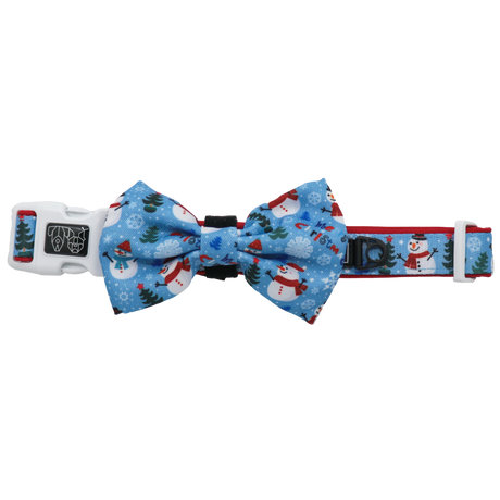 Big and Little Dogs Collar & Bow-tie Let It Snow - Premium Hondenstrik > strik from Big and Little Dogs - Just €16.99! Shop now at Frenkiezdogshop