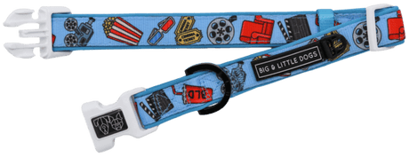 Big and Little Dogs Halsband Lights, Camera, Action halsband > hondenhalsband X - Small