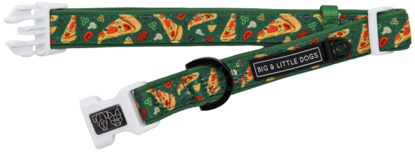 Big and Little Dogs Halsband Pupperoni Pizza - Premium halsband > hondenhalsband from Big and Little Dogs - Just €16.99! Shop now at Frenkiezdogshop