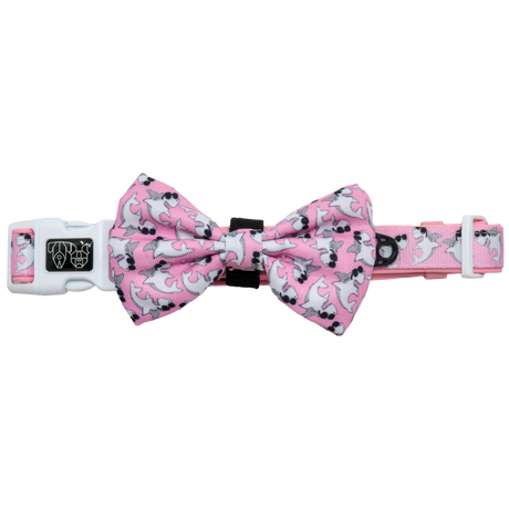 Big and Little Dogs Collar & Bow-tie Bite Me (Pink Version) - Premium Hondenstrik > strik from Big and Little Dogs - Just €16.99! Shop now at Frenkiezdogshop