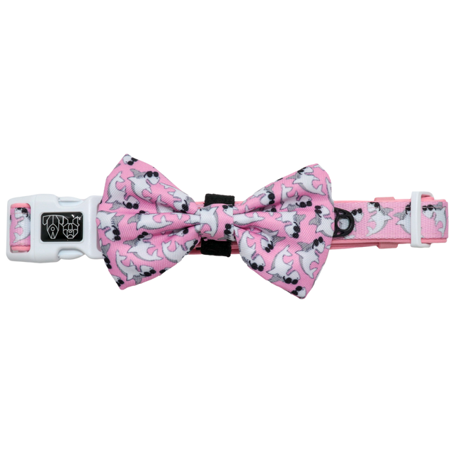 Big and Little Dogs Collar & Bow-tie Bite Me (Pink Version) - Premium Hondenstrik > strik from Big and Little Dogs - Just €16.99! Shop now at Frenkiezdogshop