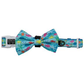 Big and Little Dogs Collar & Bow - tie You're A Catch halsband > hondenhalsband X - Small