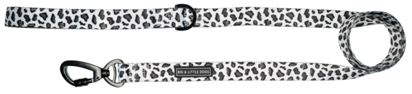 Big and Little Dogs Lijn Grey Leopard - Premium hondenriem > hondenlijn from Big and Little Dogs - Just €19.99! Shop now at Frenkiezdogshop