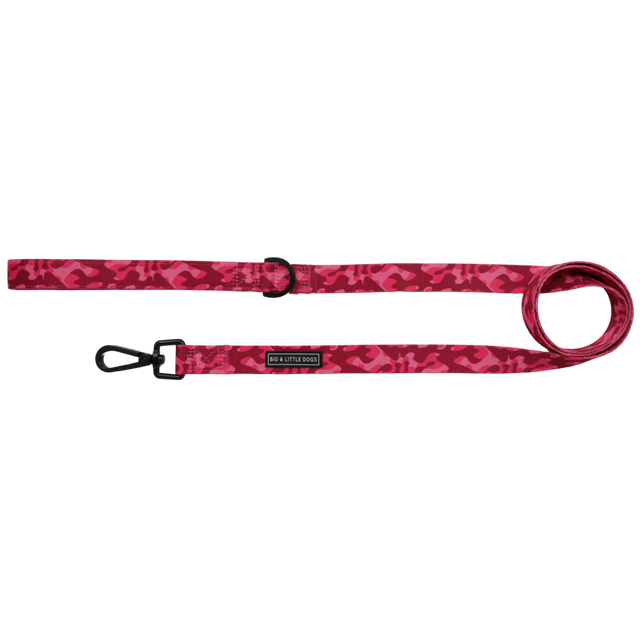 Big and Little Dogs Lijn Pink Camo - Premium hondenriem > hondenlijn from Big and Little Dogs - Just €19.99! Shop now at Frenkiezdogshop