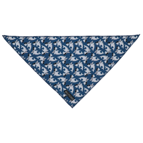 Big  and Little dogs Bandana Bite Me (Blue Version) - Premium Bandana > Hondenbandana from Big and Little Dogs - Just €9.99! Shop now at Frenkiezdogshop