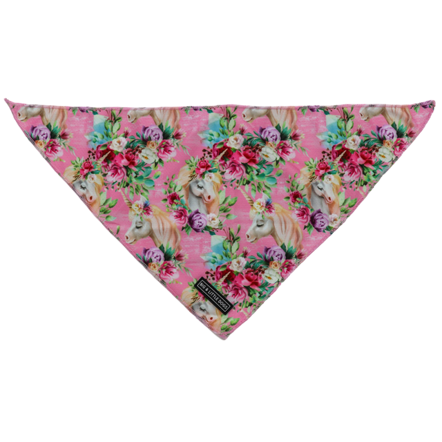 Big  and Little dogs Bandana Born to be a Unicorn - Premium Bandana > Hondenbandana from Big and Little Dogs - Just €9.99! Shop now at Frenkiezdogshop