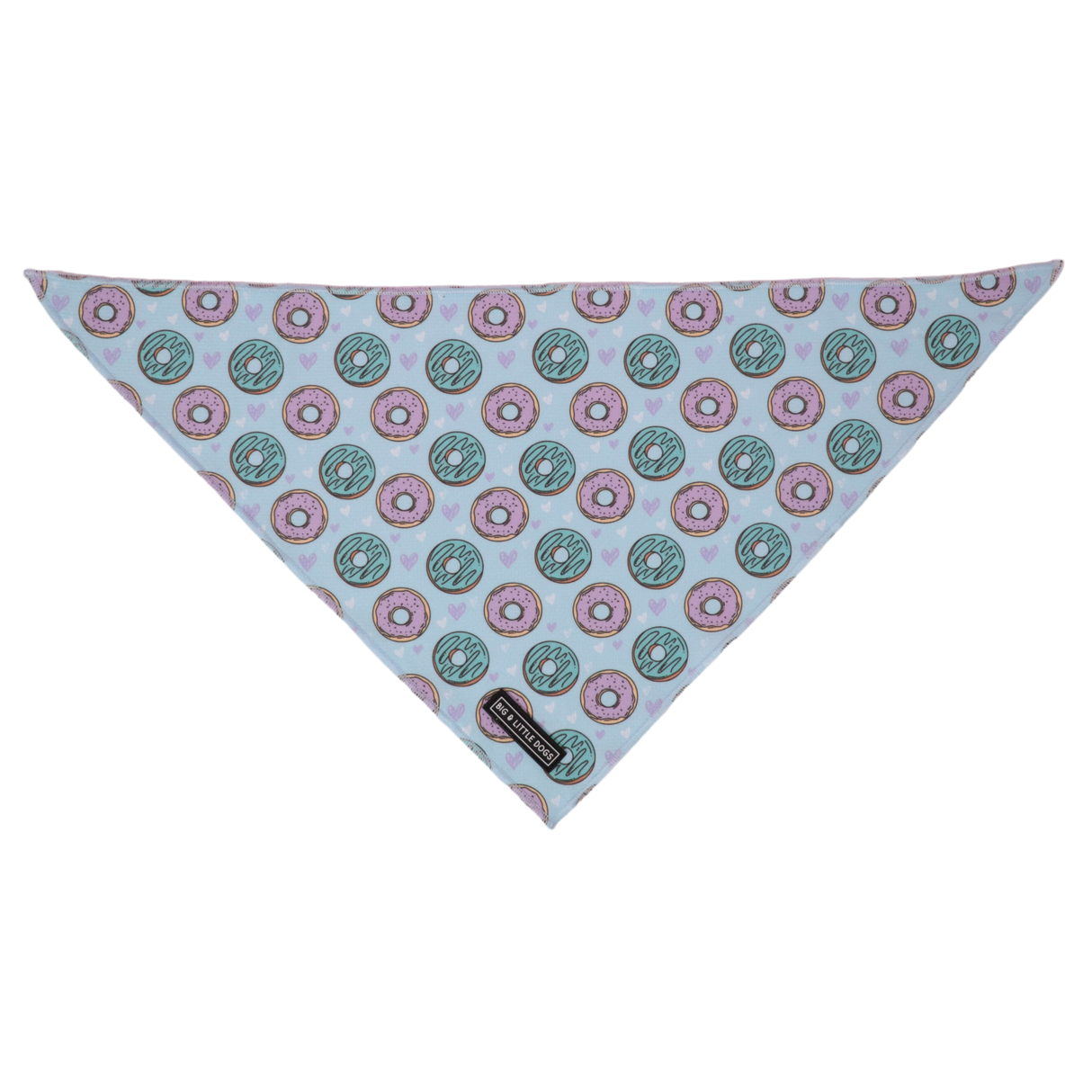 Big  and Little dogs Bandana Donut Kill My Vibe (Blue Version) - Premium Bandana > Hondenbandana from Big and Little Dogs - Just €9.99! Shop now at Frenkiezdogshop