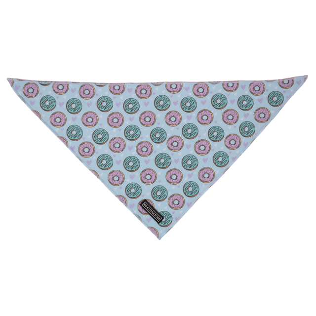 Big  and Little dogs Bandana Donut Kill My Vibe (Blue Version) - Premium Bandana > Hondenbandana from Big and Little Dogs - Just €9.99! Shop now at Frenkiezdogshop