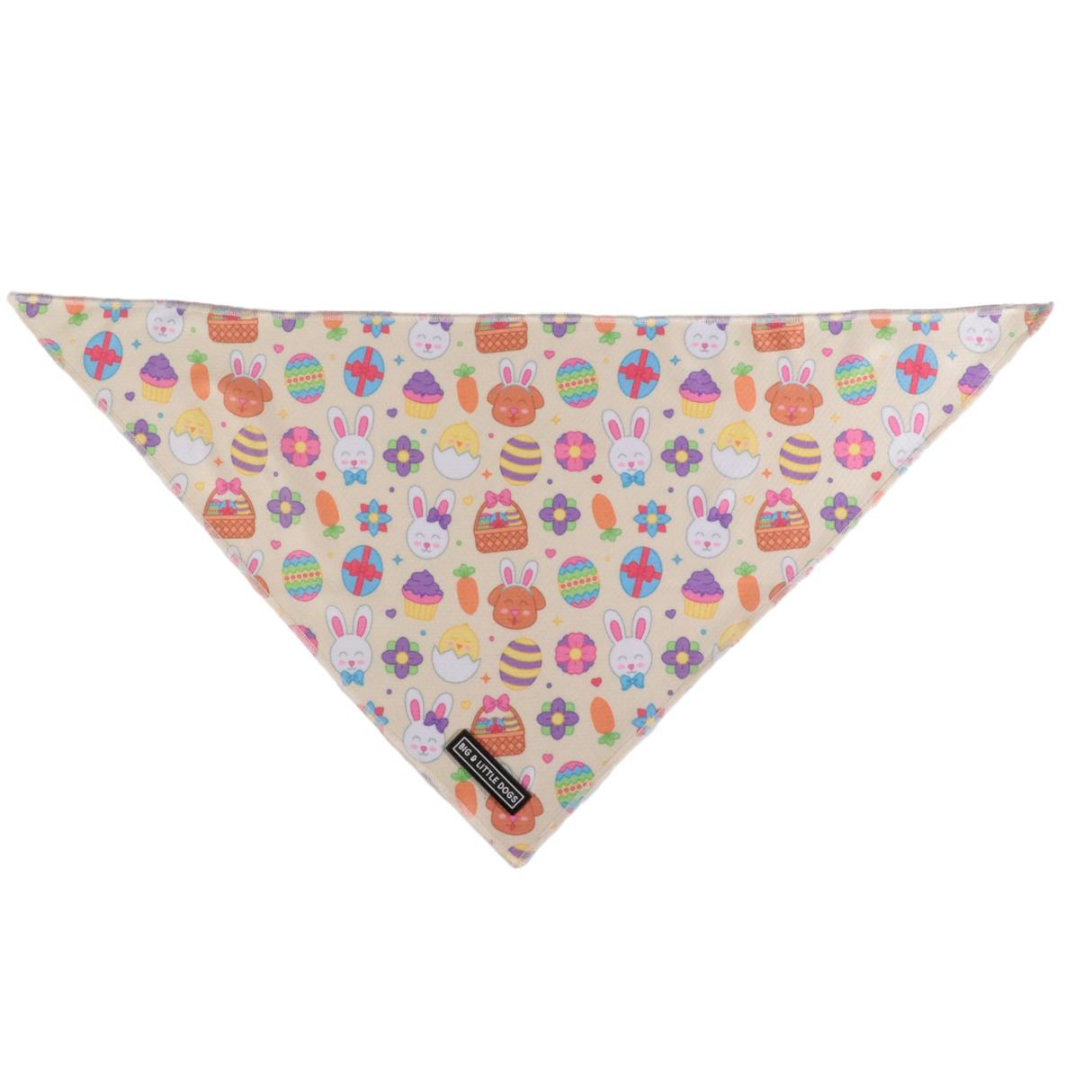 Big  and Little dogs Bandana Hoppy Easter - Premium Bandana > Hondenbandana from Big and Little Dogs - Just €9.99! Shop now at Frenkiezdogshop