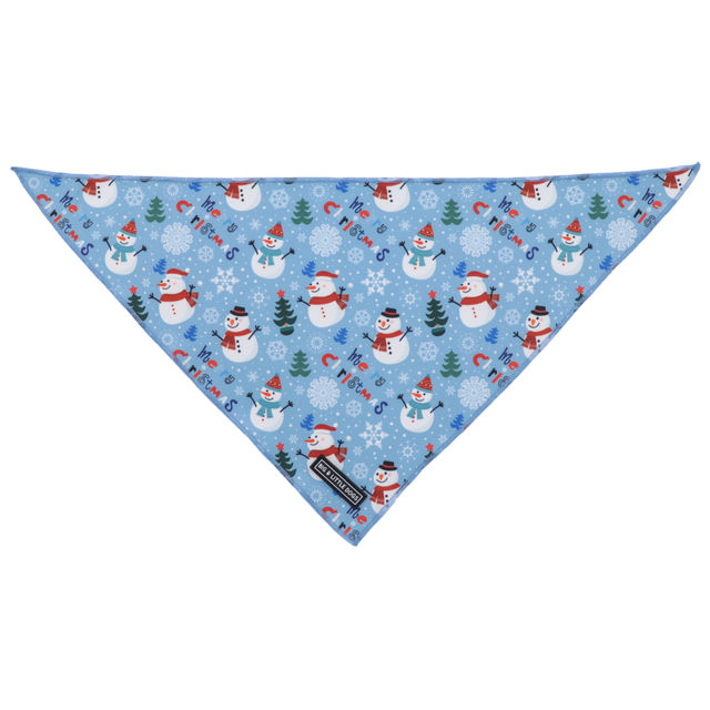 Big  and Little dogs Bandana Let It Snow - Premium Bandana > Hondenbandana from Big and Little Dogs - Just €9.99! Shop now at Frenkiezdogshop