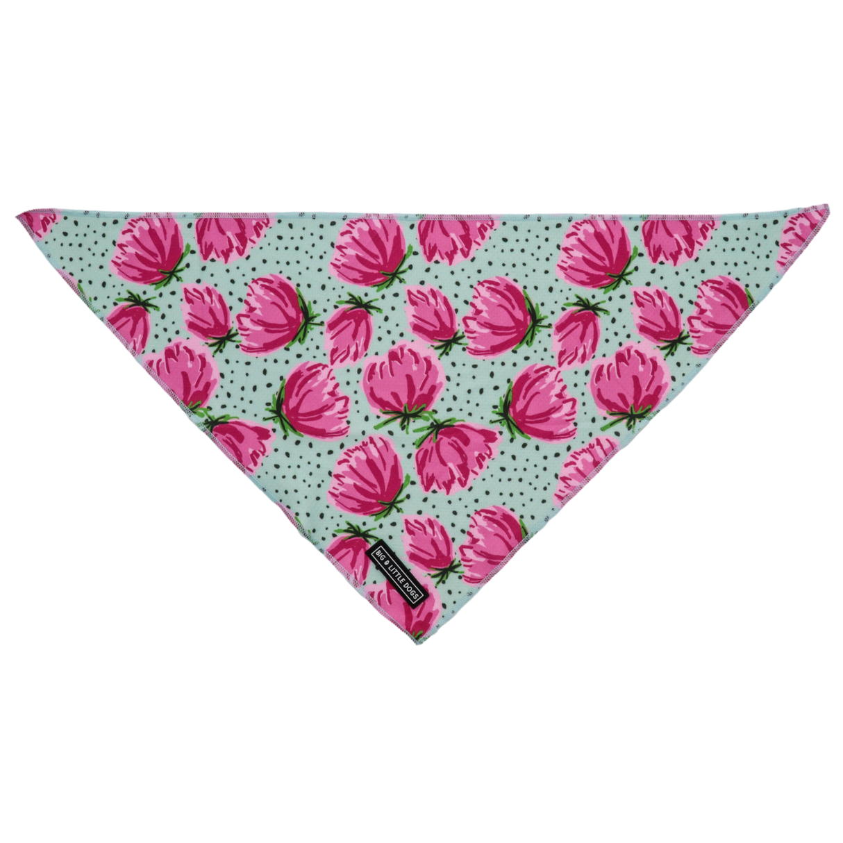 Big  and Little dogs Bandana My Pretty Peony - Premium Bandana > Hondenbandana from Big and Little Dogs - Just €9.99! Shop now at Frenkiezdogshop