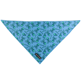 Big  and Little dogs Bandana Skulls & Bones (Blue Version) - Premium Bandana > Hondenbandana from Big and Little Dogs - Just €9.99! Shop now at Frenkiezdogshop