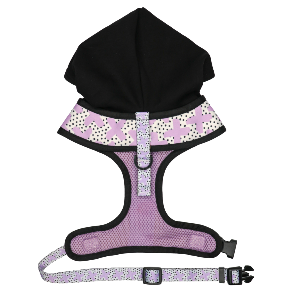 Big and Little Dogs Hoody Harness Painted Purple - Premium hondentuig > honden harnas from Big and Little Dogs - Just €25.99! Shop now at Frenkiezdogshop