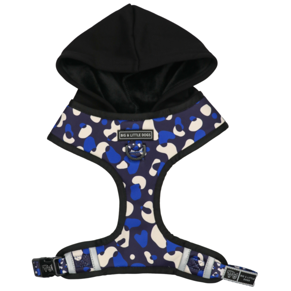 Big and Little Dogs Hoody Harness Winter Blues - Premium hondentuig > honden harnas from Big and Little Dogs - Just €25.99! Shop now at Frenkiezdogshop