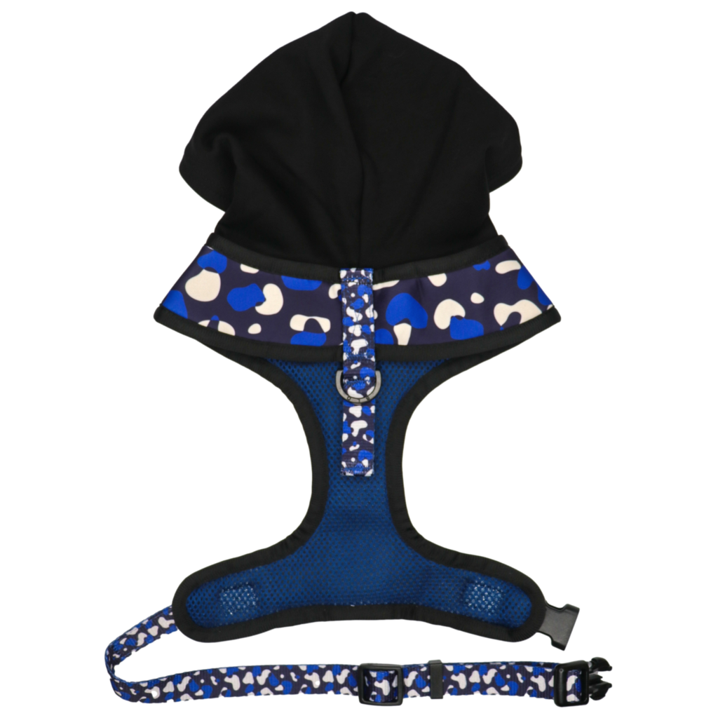 Big and Little Dogs Hoody Harness Winter Blues - Premium hondentuig > honden harnas from Big and Little Dogs - Just €25.99! Shop now at Frenkiezdogshop