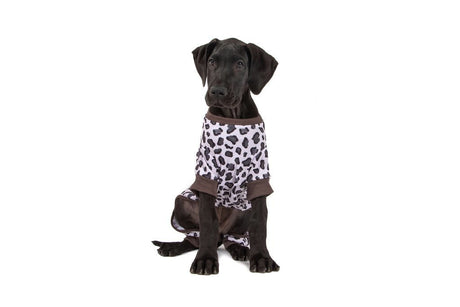 Big and Little Dogs Onesie Pyjama Leopard Hondenkleding > Hondenpyjama X - Small