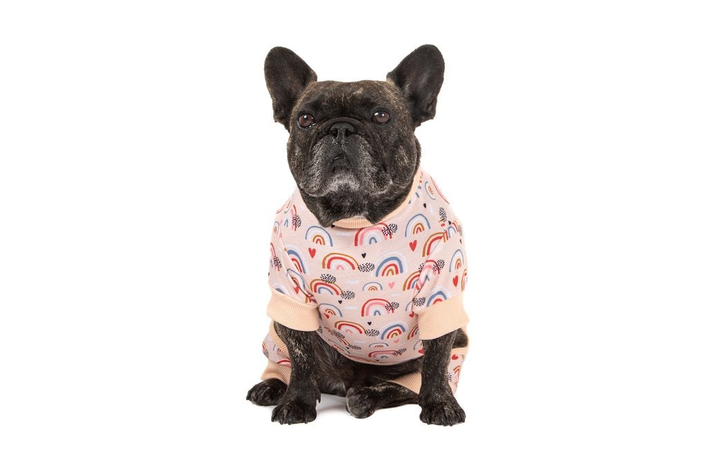 Big and Little Dogs Onesie Pyjama Rainbow Dreams - Premium Hondenkleding > Hondenpyjama from Big and Little Dogs - Just €19.99! Shop now at Frenkiezdogshop