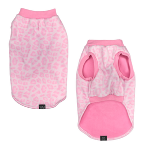 Big and Little Dogs Fleece Pyjama Pink Leopard - Premium Hondenkleding > Hondenpyjama from Big and Little Dogs - Just €20! Shop now at Frenkiezdogshop