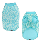 Big and Little Dogs Fleece Pyjama Turquoise Leopard - Premium Hondenkleding > Hondenpyjama from Big and Little Dogs - Just €22.99! Shop now at Frenkiezdogshop