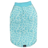 Big and Little Dogs Fleece Pyjama Turquoise Leopard - Premium Hondenkleding > Hondenpyjama from Big and Little Dogs - Just €22.99! Shop now at Frenkiezdogshop