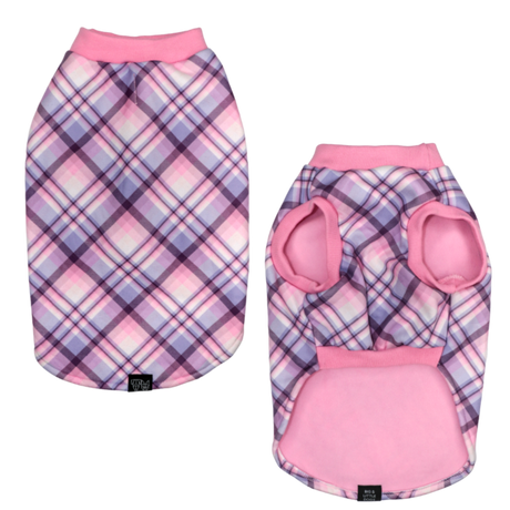 Big and Little Dogs Fleece Pyjama Purple & Pink Plaid - Premium Hondenkleding > Hondenpyjama from Big and Little Dogs - Just €22.99! Shop now at Frenkiezdogshop