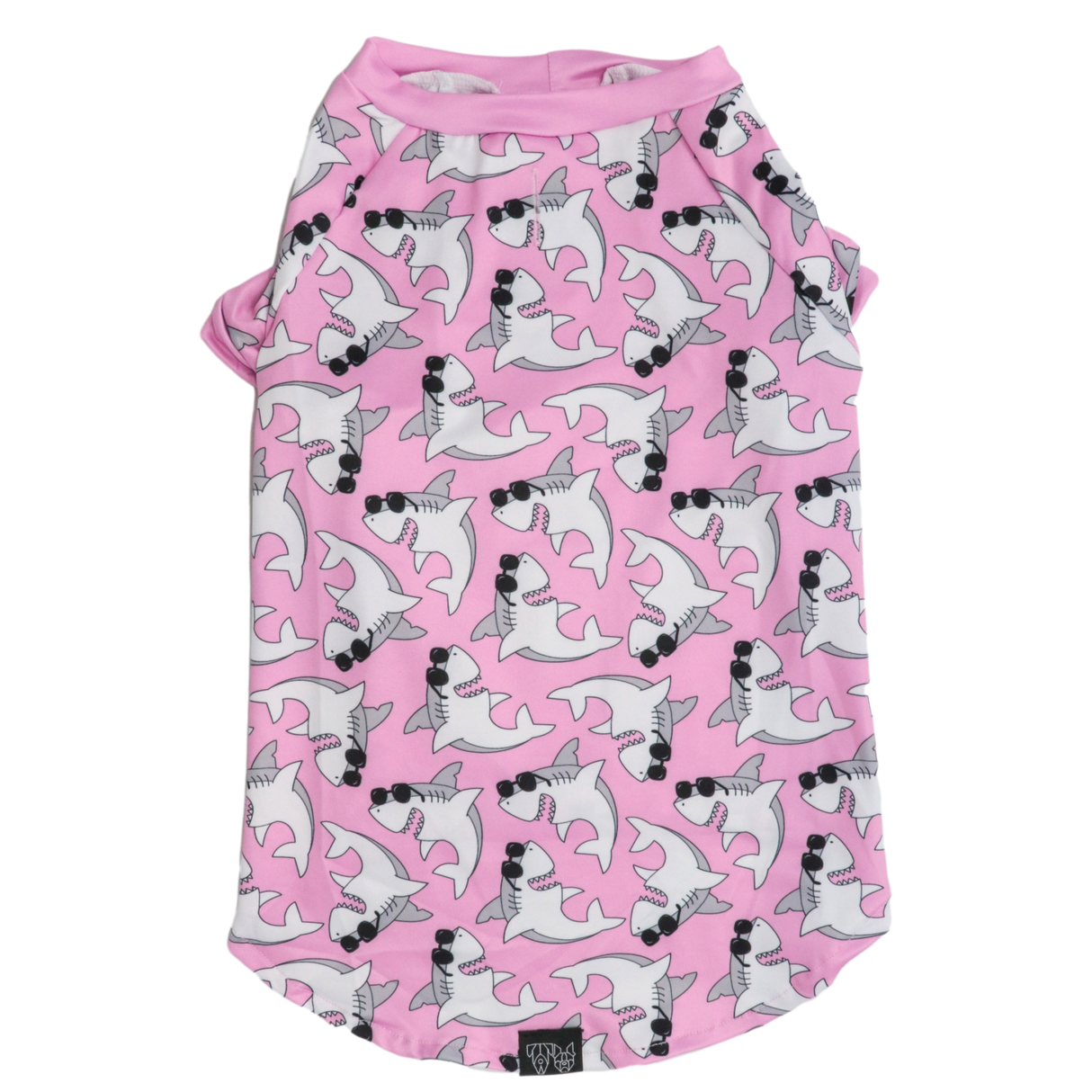 Big and Little Dogs strand shirt met UV bescherming  Bite Me (Pink Version) - Premium Hondenkleding > zonbescherming from Big and Little Dogs - Just €20.99! Shop now at Frenkiezdogshop